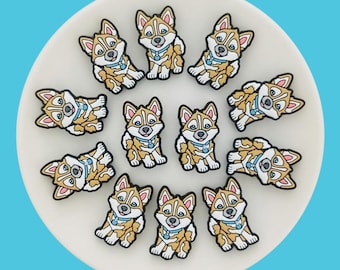 Dog Silicone Focal Beads,Corgi  Beads,DIY Pens,keychains, Necklace, Bracelet, Lanyard Making