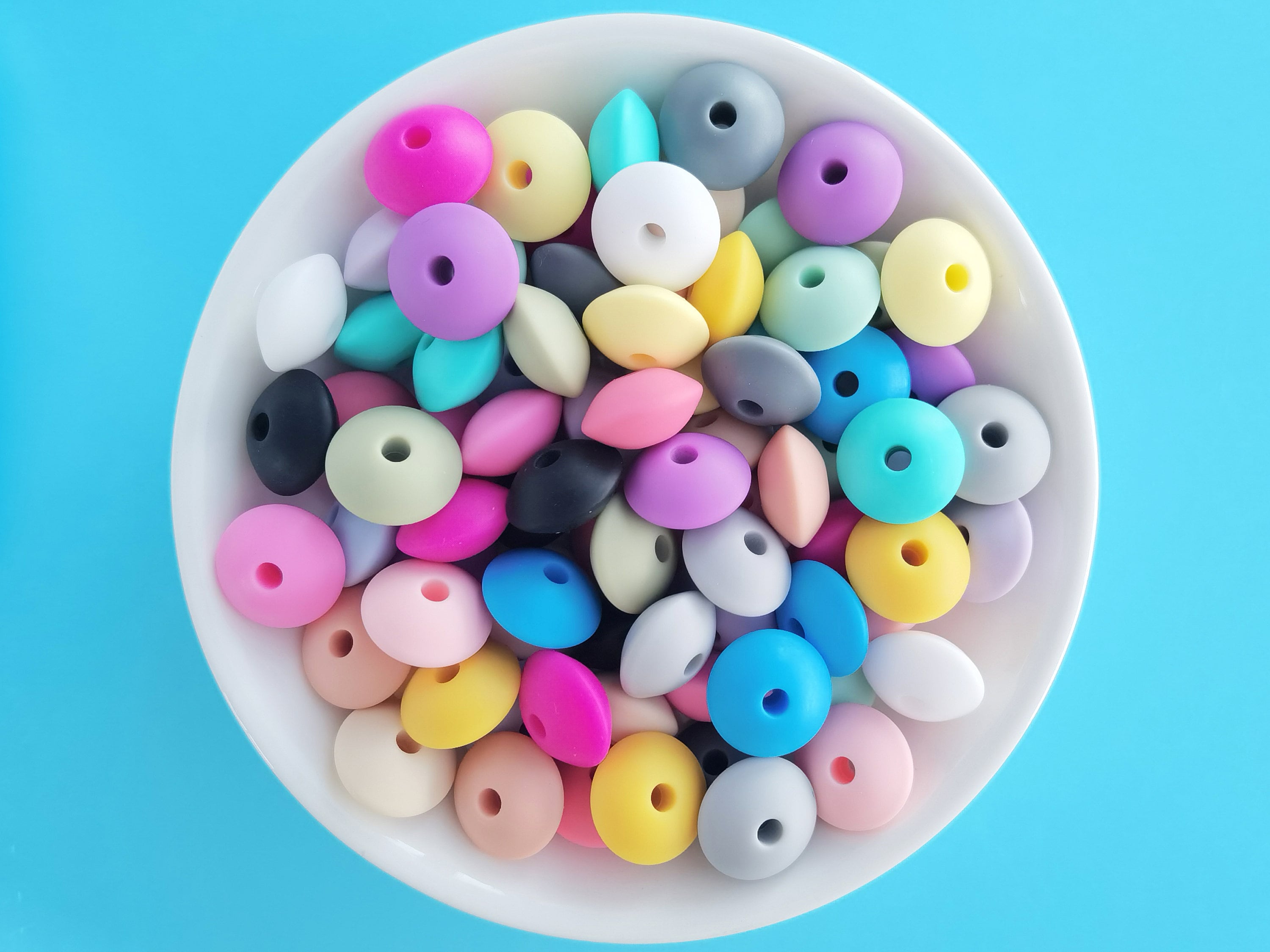 12mm Silicone Beads, Silicone Beads, Bulk Silicone Beads, Round