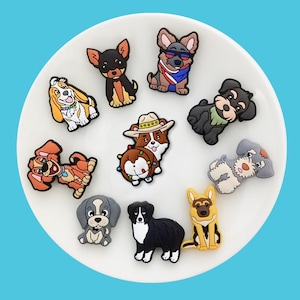 Dog Silicone Focal Beads Mix, Animal Silicone Beads, Bulk Silicone Beads ,Silicone Beads DIY, For Necklace Bracelet Lanyard pens Making