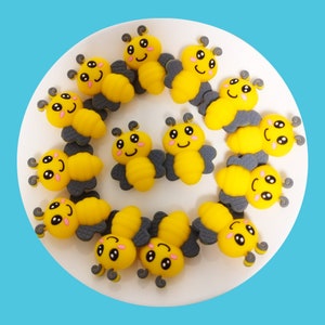 3D Neue Bee Silikonperlen, Tier Silikonperlen, Schüttgutsilikon Fokalperlen, Silikonperlengroßhandel