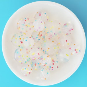 12mm/15mm/19mm Crystal Gritty Silicone Beads,Bulk Round Beads,DIY Pens,keychains, Necklace, Bracelet, Lanyard Making