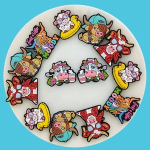 Silicone Focal Beads Mix,Cow Silicone Beads, Bulk Silicone  Focal Beads, Silicone Bead Wholesale