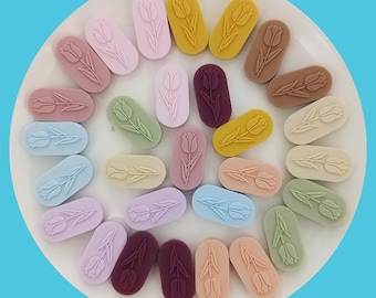 Tulp bloem siliconen kralen,voor het maken van sieraden Kralen bedels 