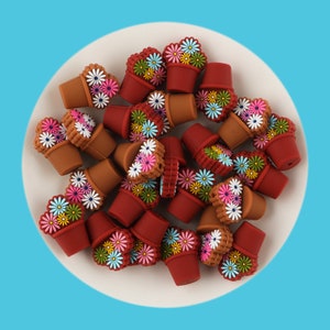 3D-silikonpärlor för krukväxtblommor, DIY-hantverksmaterial