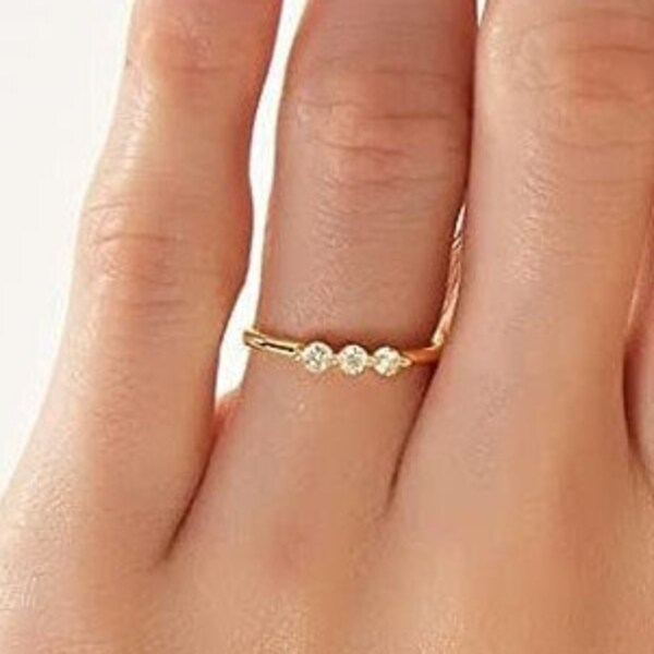 Gold Stacking - Etsy