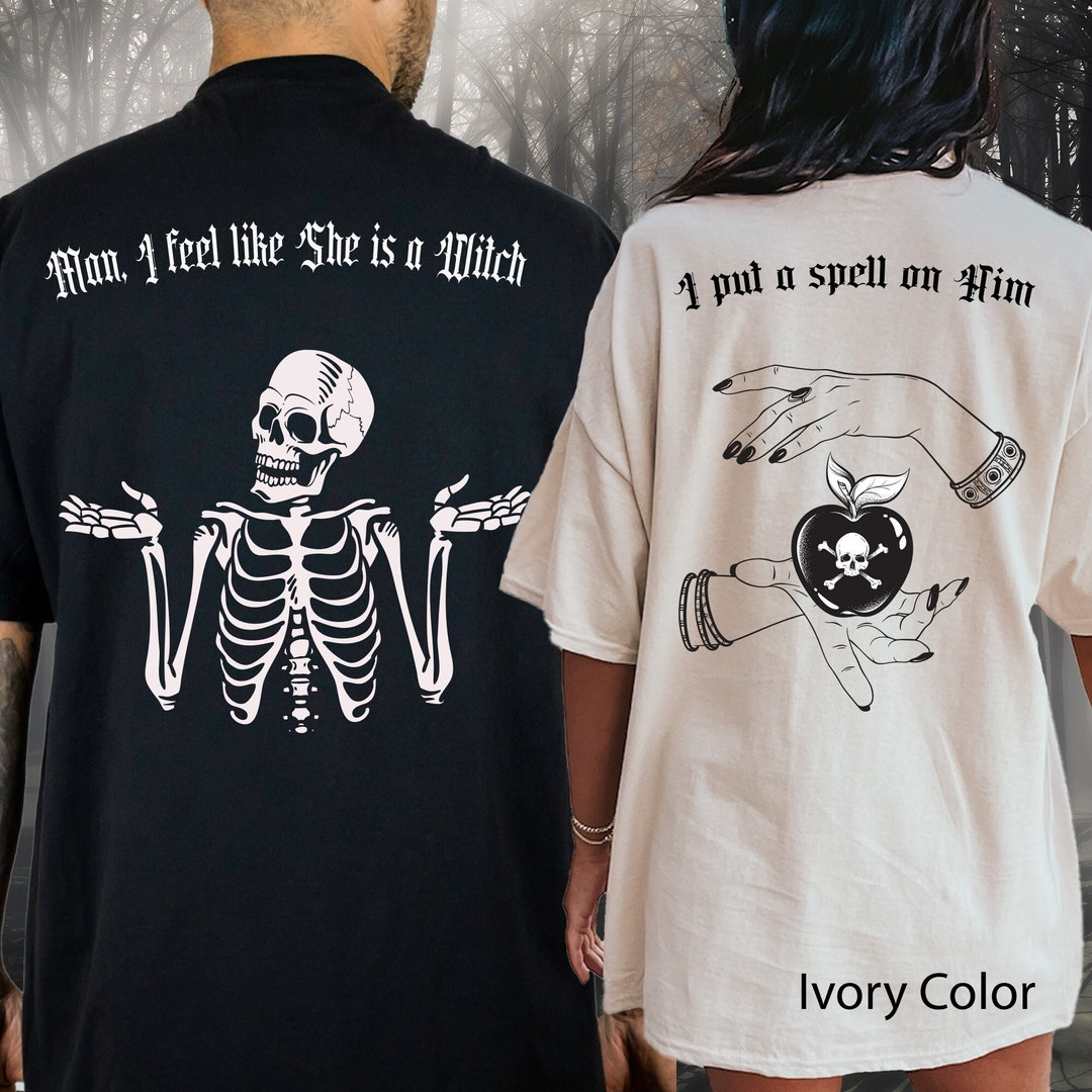 Funny Halloween Couples Shirts / Anniversary Comfort Colors Custom His