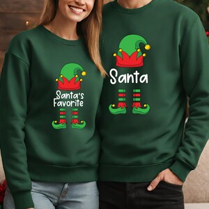 Couples Sweatshirt, Christmas Crewneck, Ugly Sweater Party, Couples Matching, Funny Family Matching Shirt, Holiday Sweatshirt, Gift CHR14