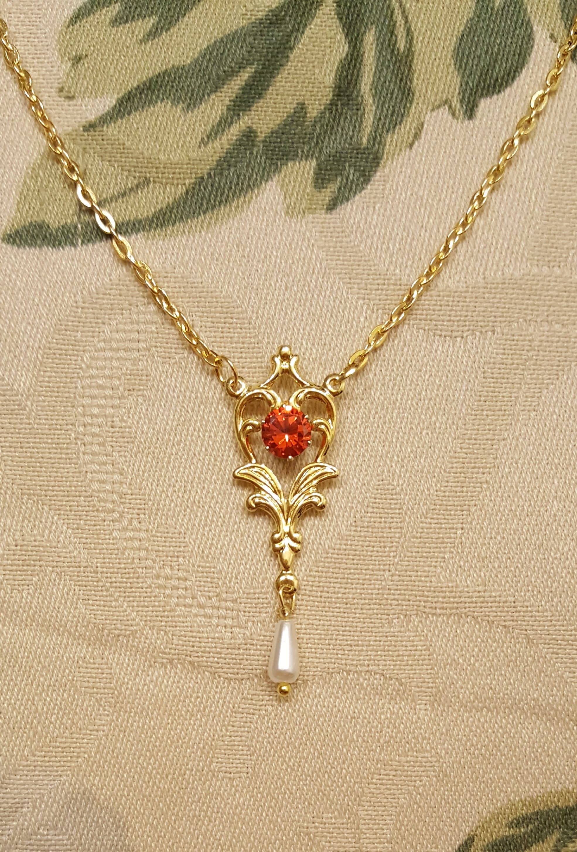 TITANIC Rose Inspired elevator Necklace Etsy