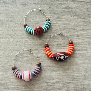 Clay Beads Hoop Earrings - Elle Shanell