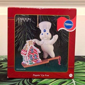 EUC Pillsbury Poppin&#39; Fresh Carlton Cards Heritage Ornament in Original Box