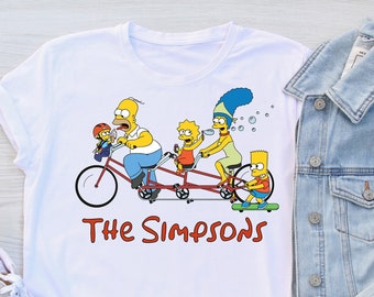 Cooles Bart Simpsons T-Shirt Shirt Baumwolle weiß Kurzarm 128 NEU