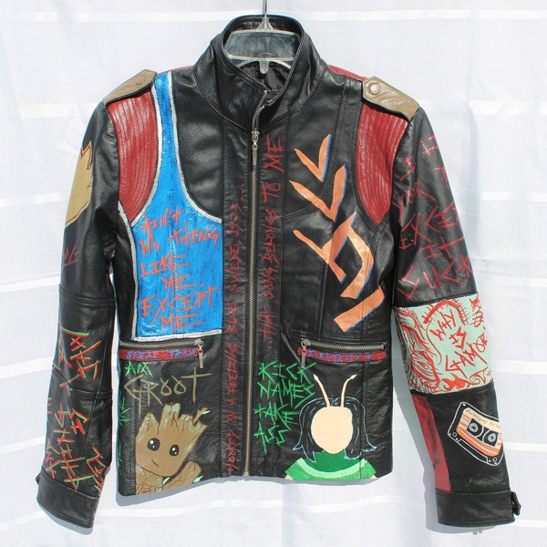 Guardians of the Galaxy Genuine Leather Jacket