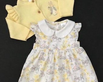 Vintage Peter Rabbit And Print Dress