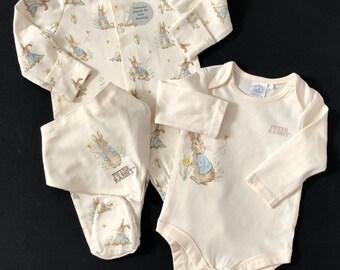 Baby Unisex Peter Rabbit  3 Piece Set  0/3 Months