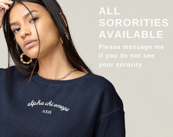 Sorority Sweatshirt, Aesthetic Sorority Sweatshirt, Spring Break Sweater, Trendy Sorority Pullover, Trendy Sorority Sweatshirt