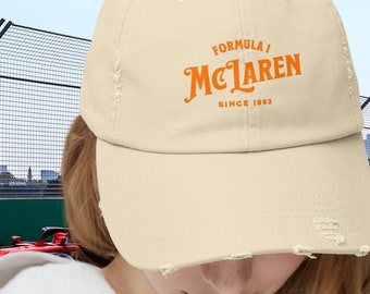 Formula 1 Hat, Aesthetic McLaren Hat, McLaren Baseball Cap, McLaren Cap, Lando Norris, McLaren F1, Aesthetic F1 Merch, Unisex F1 Hat
