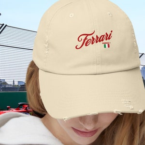 Formula 1 Hat, Aesthetic Ferrari Hat, Ferrari Baseball Cap, Ferrari Cap, Scuderia Ferarri, Ferrari F1, Aesthetic F1 Merch, Unisex F1 Hat