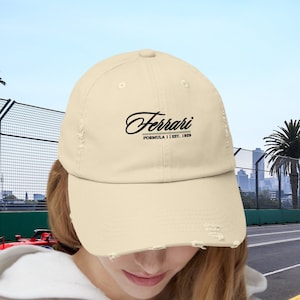 Formula 1 Hat, Aesthetic Ferrari Hat, Ferrari Baseball Cap, Ferrari Cap, Scuderia Ferarri, Ferrari F1, Aesthetic F1 Merch, Unisex F1 Hat