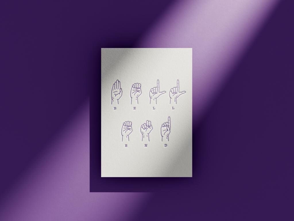 ASL Sign Language ‘bell End’ Rude Birthday Card, Dad, Uncle, Brother ...
