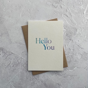 Bonjour toi Carte de vœux
