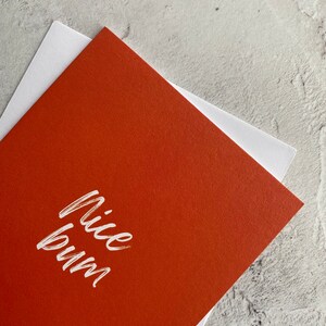 Leuke Bum Valentines wenskaart, vriendin, vriend
