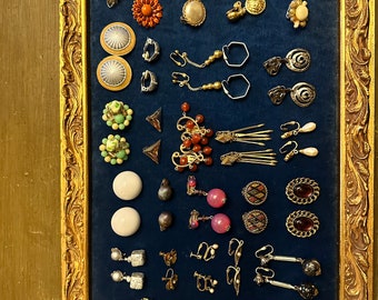 Lote de Pendientes Vintage