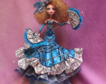 Fan Dancer BJD Doll Repaint