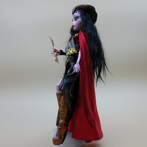 OOAK Doll Monster High Cobra Demoness image 4
