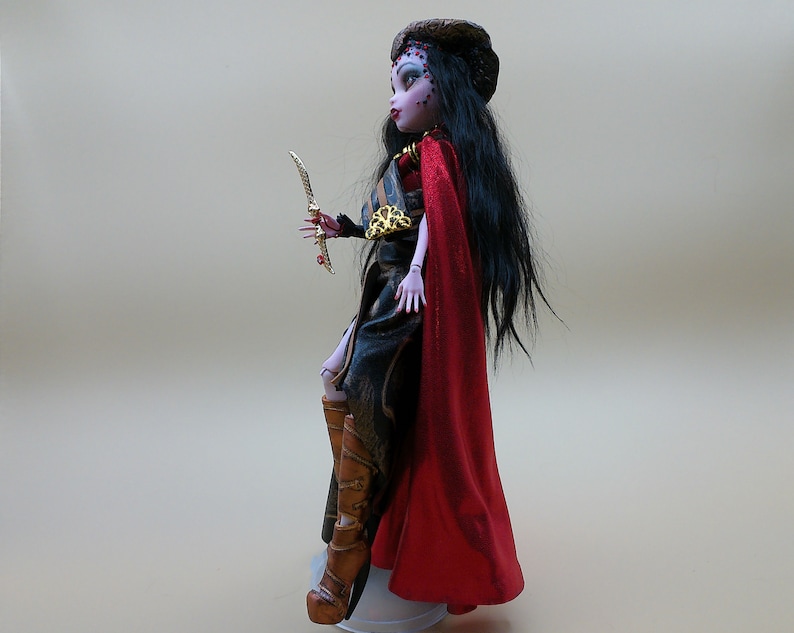 OOAK Doll Monster High Cobra Demoness image 4