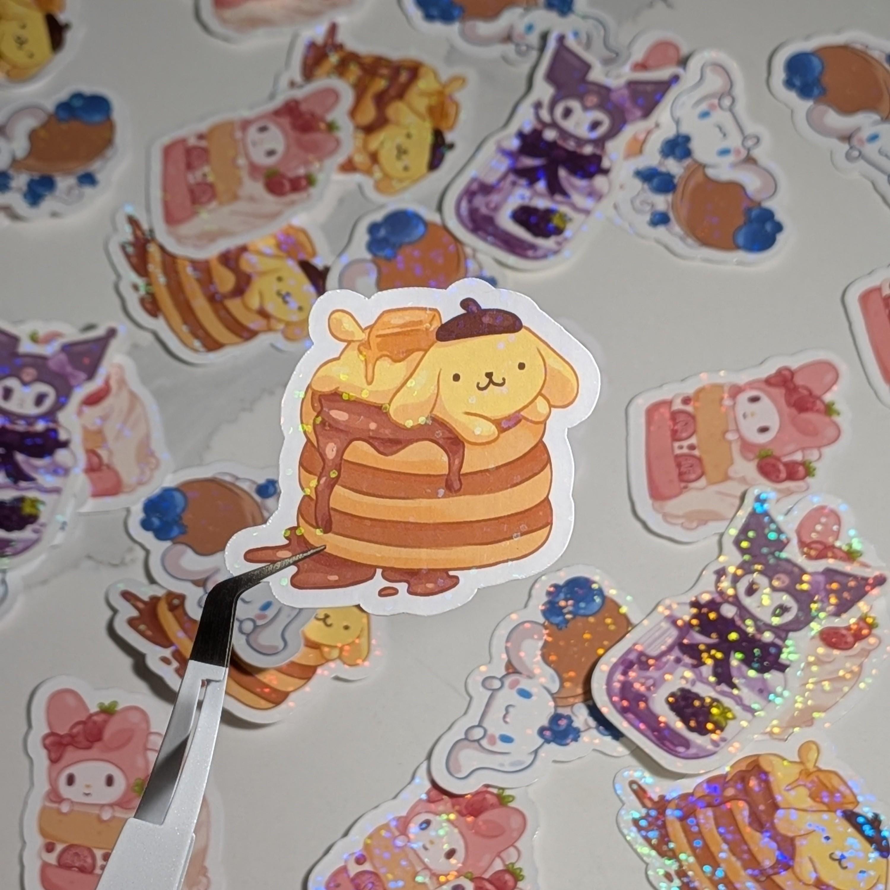 Timer Hello Kitty Sticker Handmade Hello Kitty Stickers, Sticker Set, Cute Stickers - Etsy