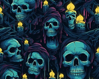 Skull Digital Pattern Pack 2