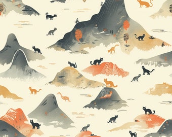 Mystical Cat Patterns