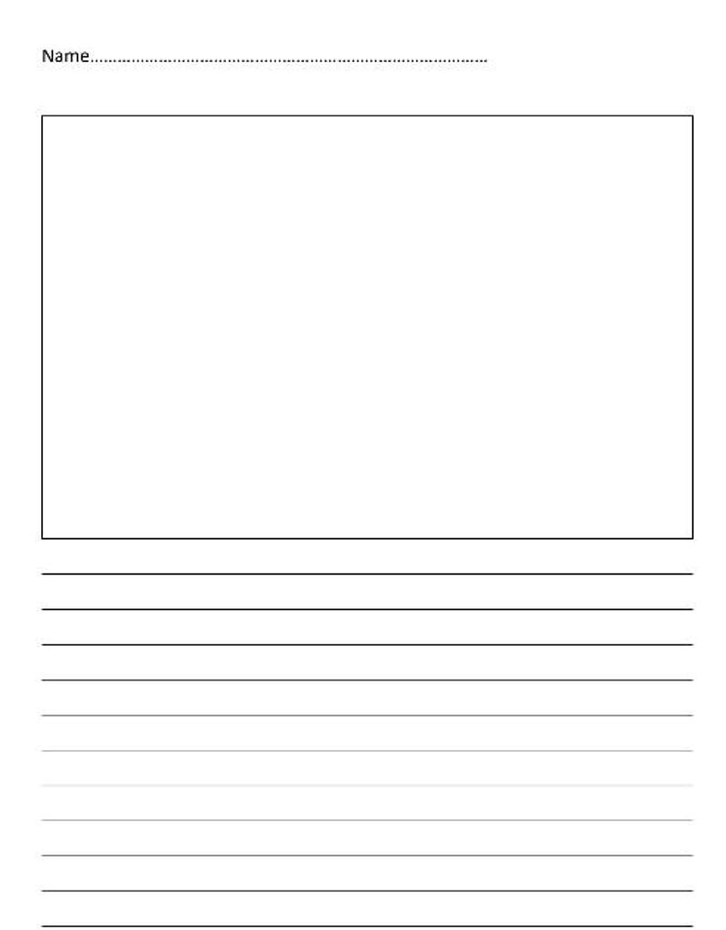 Mini Line Paper Printable Lined Paper Bundle | 8mm & 10mm | Writing and Drawing ...