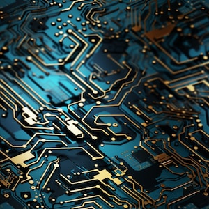 Circuit Board Pattern Digital Tile Pack – Tech-Inspired Seamless Designs for DIY Projects