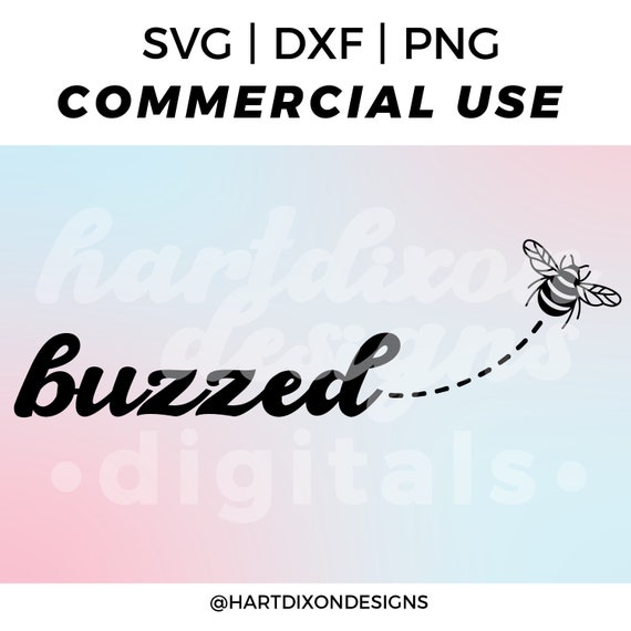 Buzzed SVG Vinyl Cut File Funny Wine Glass Cut File | Etsy