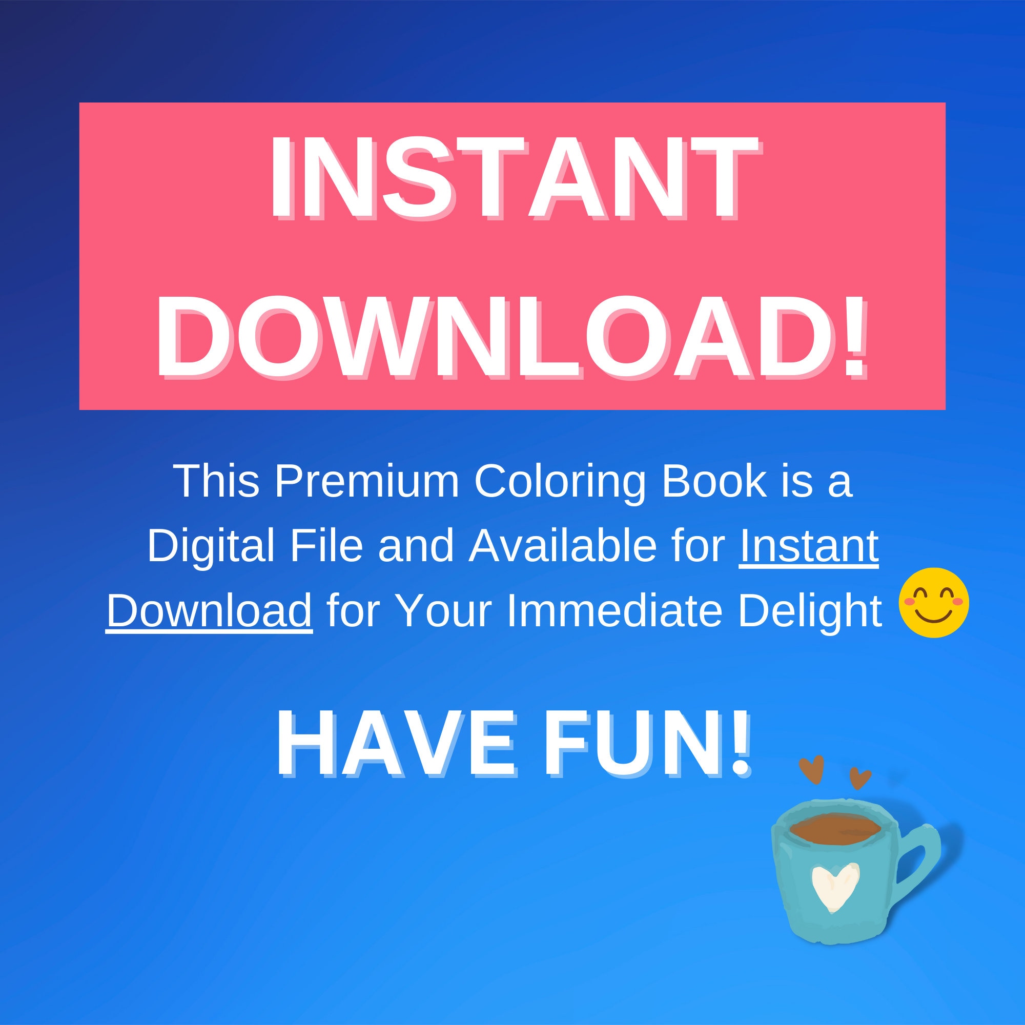 Huge 80 Page Christmas Coloring Book and Bonus Cover, Grayscale Pages