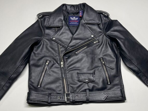 Genuine Leather Biker Jacket 