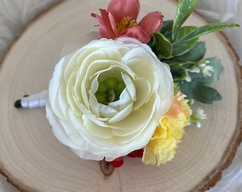 Summer Ranunculus Corsage