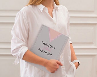 Planificador imprimible para la escuela de enfermería: Organizador para estudiantes de enfermería (PDF)