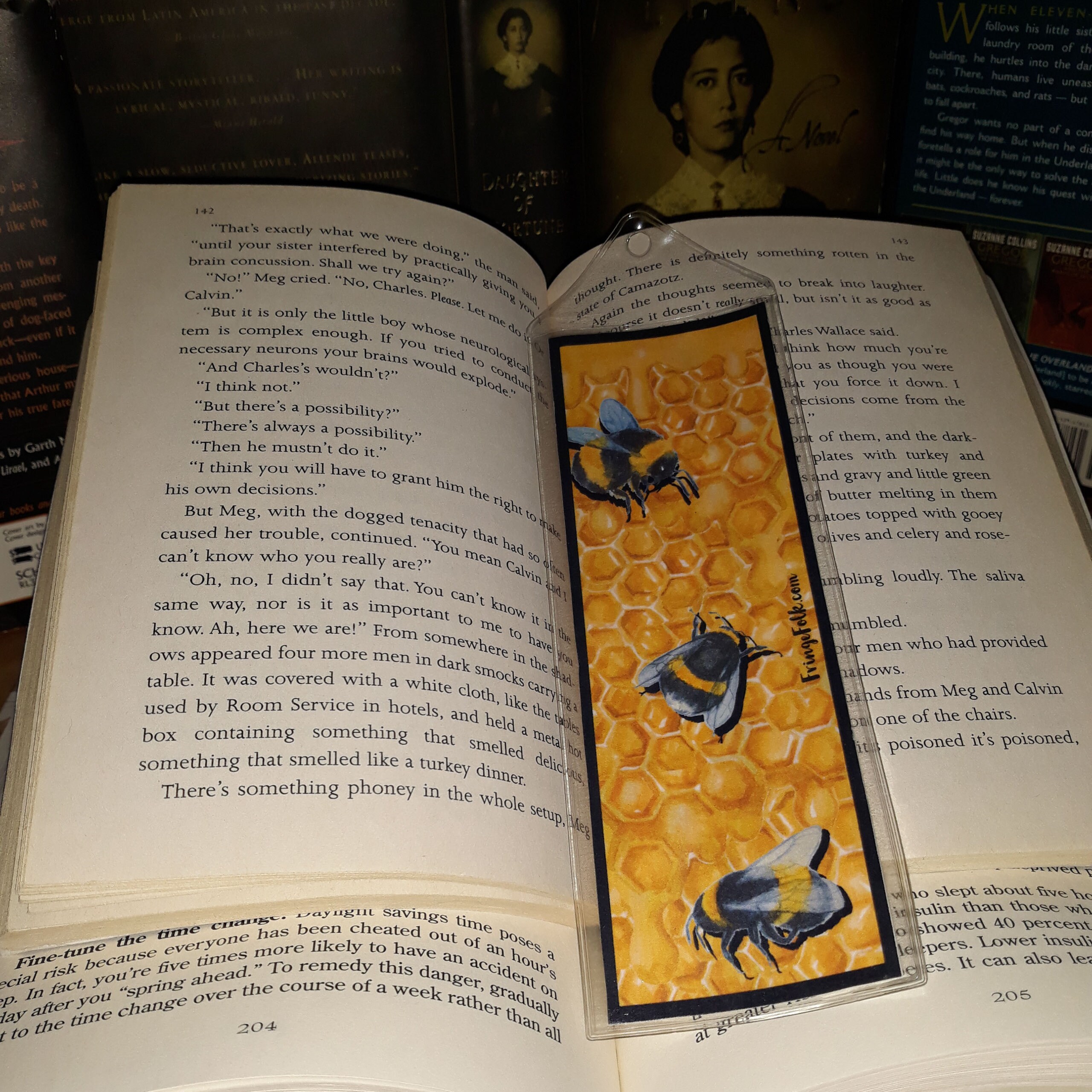 Honey Bumble Bees Bookmark - Etsy