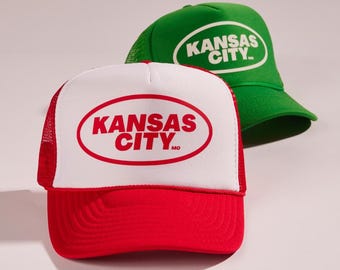 Kansas City Trucker Hat, MO Design, Snapback