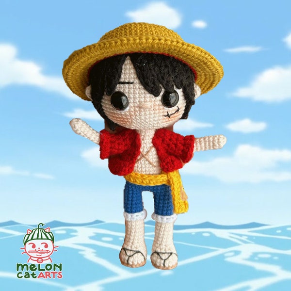 Luffy Crochet Etsy