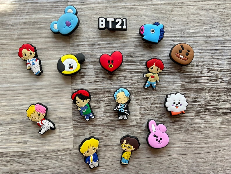 BTS Shoe Charms Croc Charms Jibbitz Etsy UK