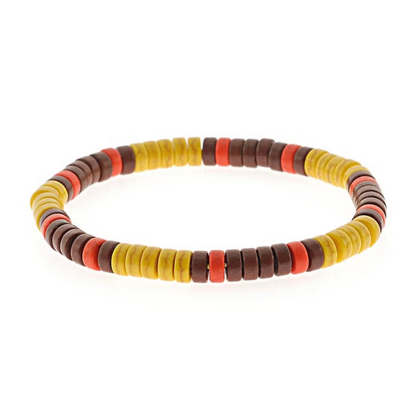 Bracelet homme avec un cordon elastique