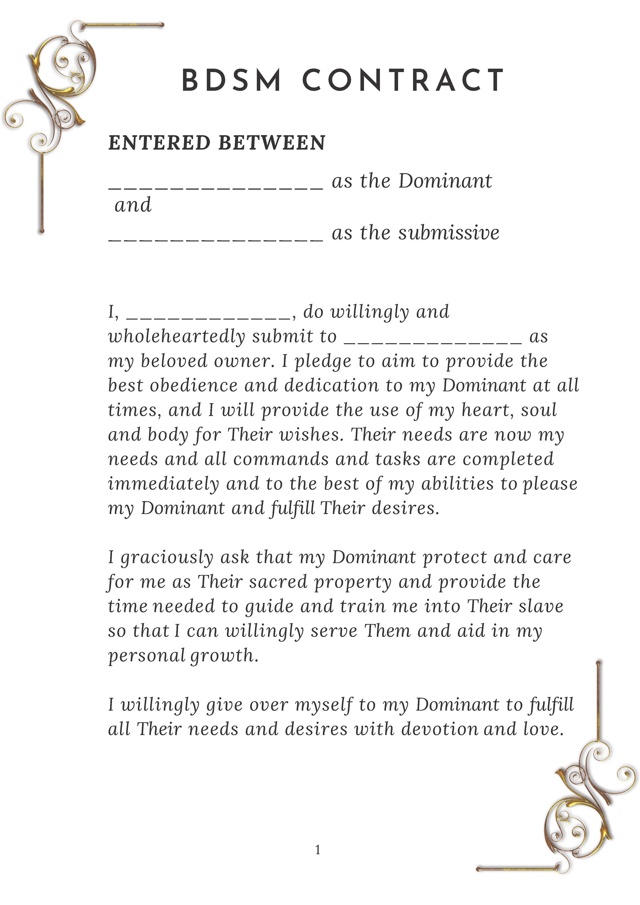 bdsm-contract-between-a-dominant-their-submissive-etsy-uk