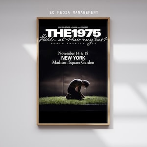 The 1975 - Madison Square Garden Print: Matty Healy, Indie Rock (A4 Digital Download)