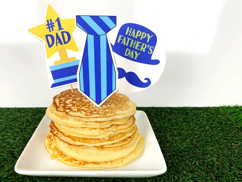 Happy Father's Day Cupcake Toppers Printable Fathers Day | Etsy