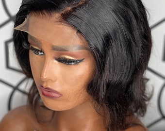 Straight Human Hair wig