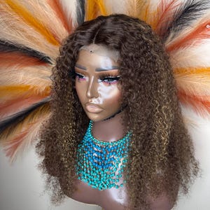 Lace Front Kinky Curls Unprocessed Virgin Human Hair