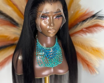 Custom Wig Construction Service, Client Hair Closure Frontal Wig